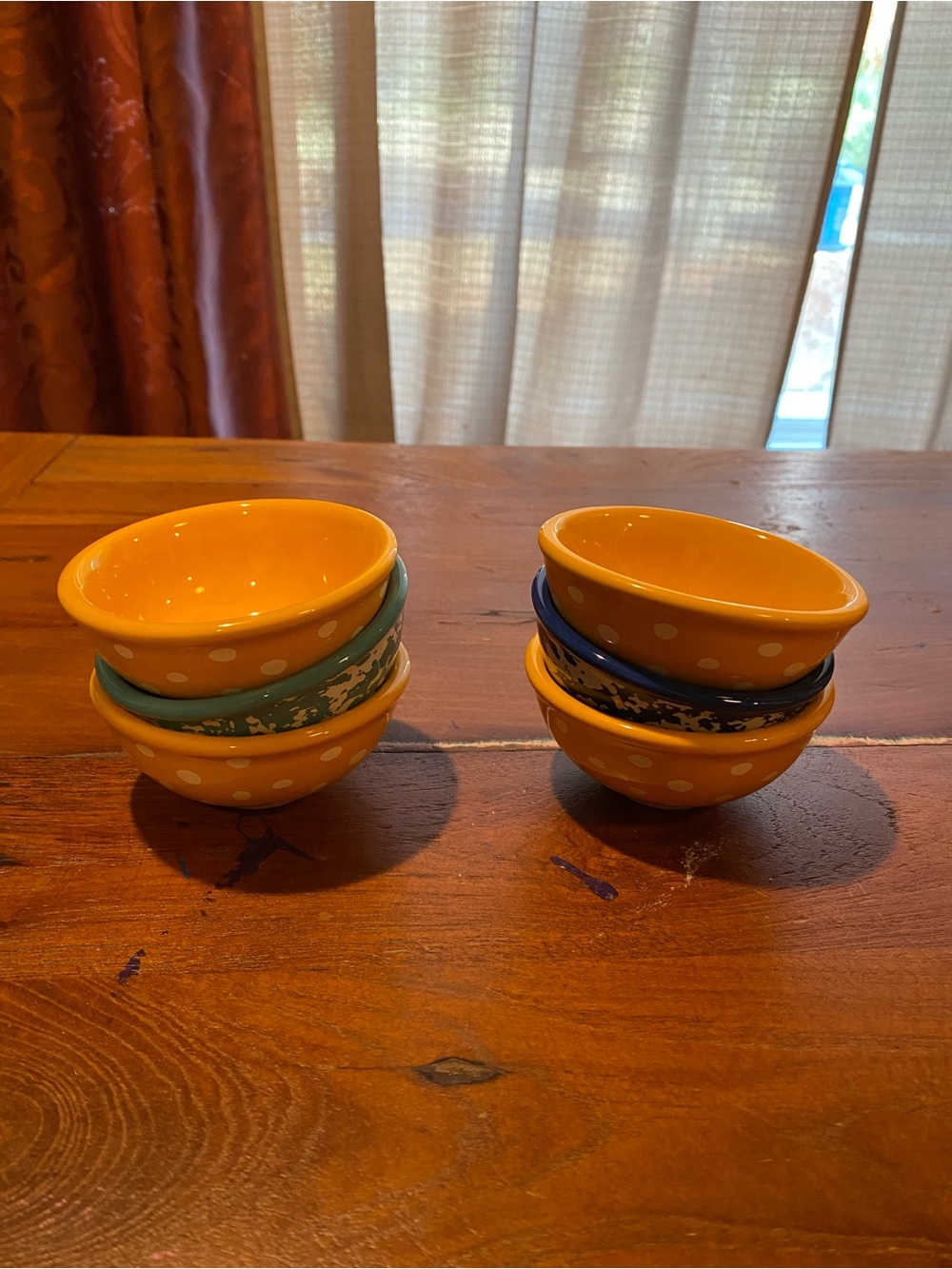 Pioneer Woman Mini Spice Bowls - Set of 6